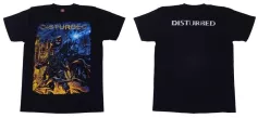 DISTURBED TDM 1612 HOT ROCK T- SHIRTS