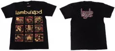 LAMB OF GOD TDM 1063 HOT ROCK T- SHIRTS