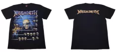 MEGADEATH TDM 1029 HOT ROCK T- SHIRTS