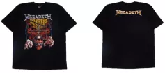 MEGADEATH TDM 1288 HOT ROCK T- SHIRTS