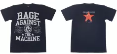 RAGE AGAINST THE MACHINE TDM 1546 HOT ROCK T- SHIRTS