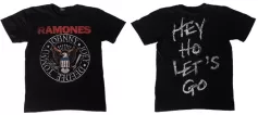 RAMONES TDM 1788 HOT ROCK T- SHIRTS