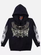 H-137-4395-F (Hoody with ZIP, Rock Eagle)