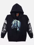 H-153-GW52-F (Hoody with ZIP, Rock Eagle)