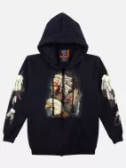 H-160-4449F (Hoody with ZIP, Rock Eagle)