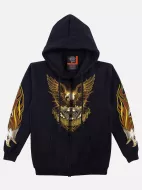 H-162-4454-F (Hoody with ZIP, Rock Eagle)