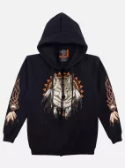 H-176-4492-F (Hoody with ZIP, Rock Eagle)