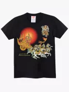 TH.3-014 (Thai Arts, Rock Eagle)  T-shirt
