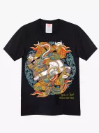 TH.3-017 (Thai Arts, Rock Eagle)  T-shirt