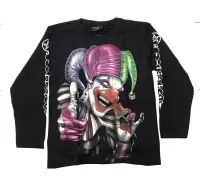 Rock Chang longsleeve LS GR №741 лонгслив,клоун,джокер