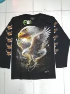 Rock Chang longsleeve LS GR №806 лонгслив,орёл,животные