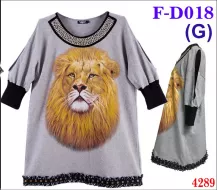 Rock Eagle dress F-D 018 (G) 4289 (Платье, туника,животные)