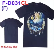 Rock Eagle dress F-D 031(CL) (F) 4539 navy blue (Платье, туника,животные)