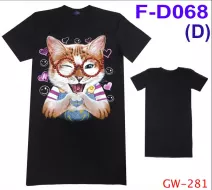 Rock Eagle dress F-D 068 (D) GW- 281 (Платье, туника,животные)