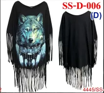 Rock Eagle dress SS-D- 006 (D) 4445 SS- (Платье, туника,волк)