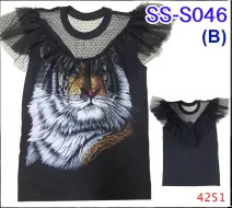 Rock Eagle dress SS-S- 046 (B) 4251 (Платье, туника,тигр)