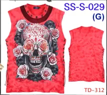 Rock Eagle dress SS-S- 029 (G) TD - 312 (Платье, туника,черепа)
