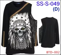 Rock Eagle dress SS-S- 049 (D) BTD-002 (Платье, туника,черепа)