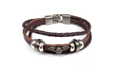 БР 078 (БРАСЛЕТ,35 tb, КОЖ,Wanchai )