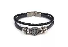 БР 096 (БРАСЛЕТ,35 tb, КОЖ,Wanchai )