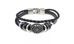 БР 097 (БРАСЛЕТ,35 tb, КОЖ,Wanchai )