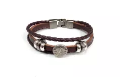 БР 119 (БРАСЛЕТ, 35 tb, КОЖ,Wanchai )