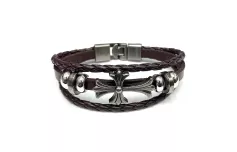 БР 168 (БРАСЛЕТ, 35 tb, КОЖ,Wanchai )