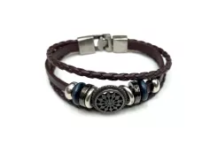 БР 182 (БРАСЛЕТ, 35 tb, КОЖ,Wanchai )