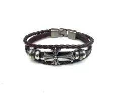 БР 185 (БРАСЛЕТ, 35 tb, КОЖ,Wanchai )