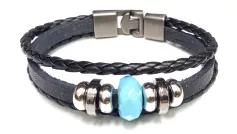 БР 187 (БРАСЛЕТ, 35 tb, КОЖ,Wanchai )