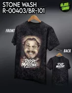CABALLO STONE WASH R-00403 BR- 101 POST MALONE (t-shirt) Группы