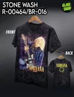 CABALLO STONE WASH R-00464-BR - 016  NIRVANA (t-shirt)