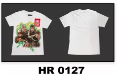 ONE DIRECTION HR-0127 HOT ROCK T- SHIRTS