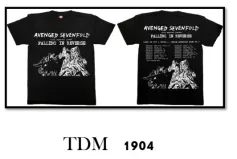 AVENGED SEVENFOLD TDM 1904 HOT ROCK T- SHIRTS