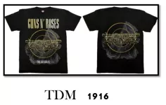 GUNS N ROSES TDM 1916 HOT ROCK T- SHIRTS
