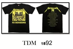 METALLICA TDM 1892 HOT ROCK T- SHIRTS