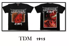 METALLICA TDM 1915 HOT ROCK T- SHIRTS