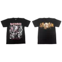 IRON MAIDEN TDM 0731 HOT ROCK T- SHIRTS