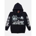 H 097-4222-F (Hoody with ZIP, Rock Eagle)