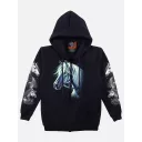 H-153-GW52-F (Hoody with ZIP, Rock Eagle)