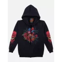 H-155-4440-F (Hoody with ZIP, Rock Eagle)