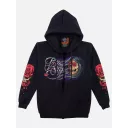 H-158-4442-F (Hoody with ZIP, Rock Eagle)