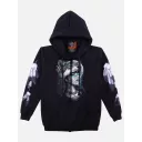 H-192-4521-F (Hoody with ZIP, Rock Eagle)