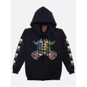 H-198-GW233-F (Hoody with ZIP, Rock Eagle)