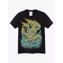 TH.4-011 (Thai Arts, Rock Eagle)  T-shirt