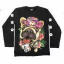 Rock Chang longsleeve LS GR №730 лонгслив,собака,животные