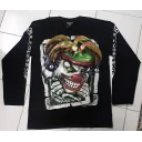 Rock Chang longsleeve LS GR №749 лонгслив,клоун,джокер