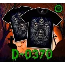 D - 0370 (T-shirts, Caballo) разное,группа,скелеты