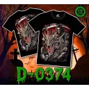 D - 0374 (T-shirts, Caballo) разное,смерть,дракон