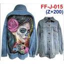 FF-J-015  Rock Angel Jacket Jean